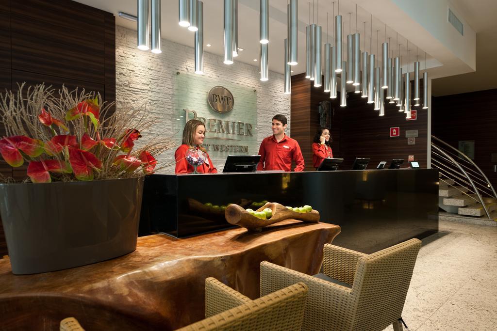 Best Western Premier Maceio Buitenkant foto Lobby of the hotel